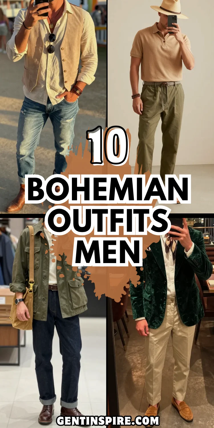 Bohemian Outfits Men: 10 Effortless Sunlit Style Finds 2 Bohemian Outfits Men