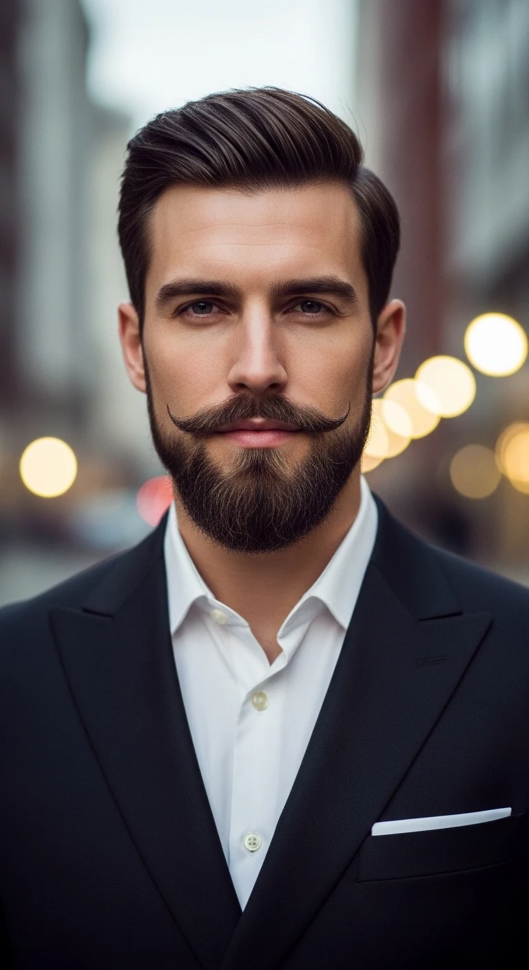 Formal Beard Styles: 11 Sharp Looks for Any Formal Moment 12 Chin Strap with a Neat Goatee for Modern Sophistication