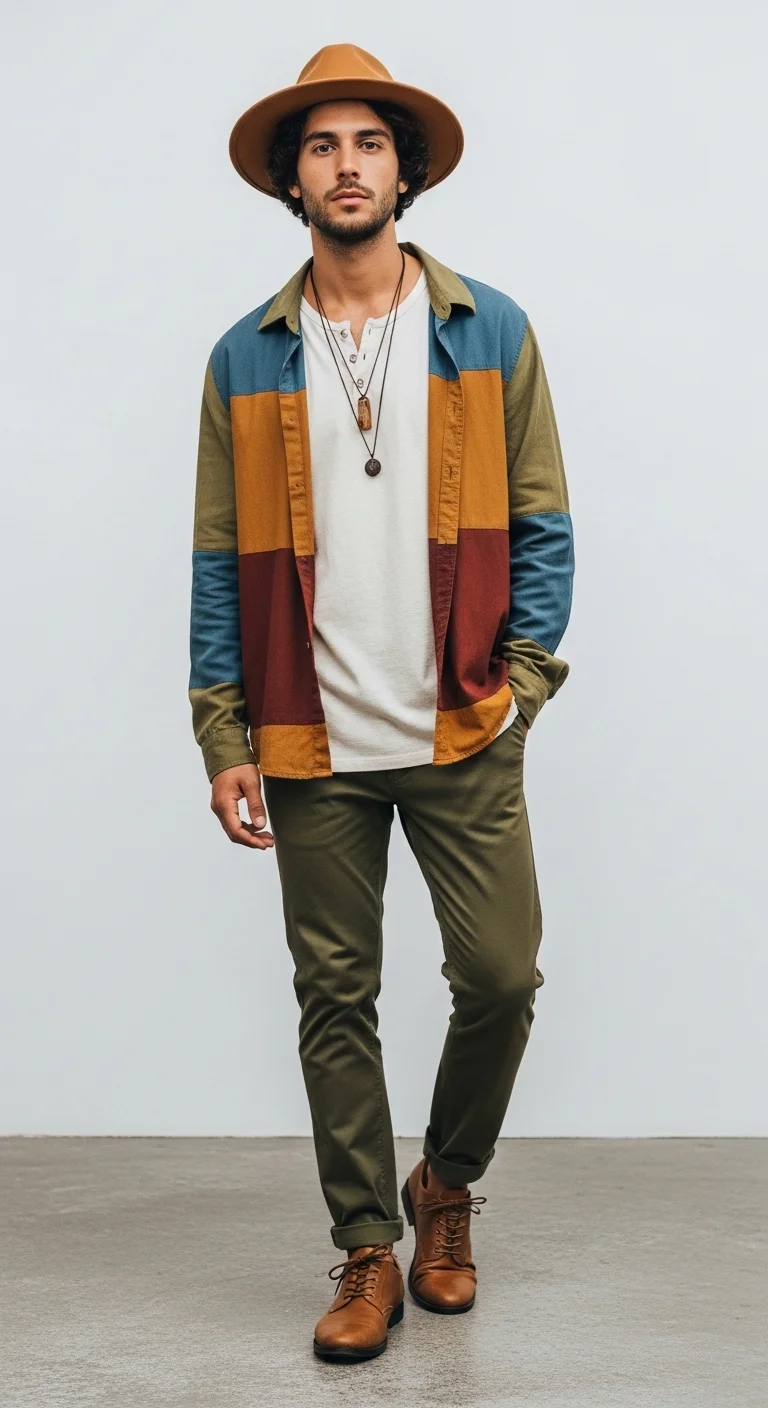 Bohemian Outfits Men: 10 Effortless Sunlit Style Finds 3 Color Psychology in Bohemian Outfits Men Should Know