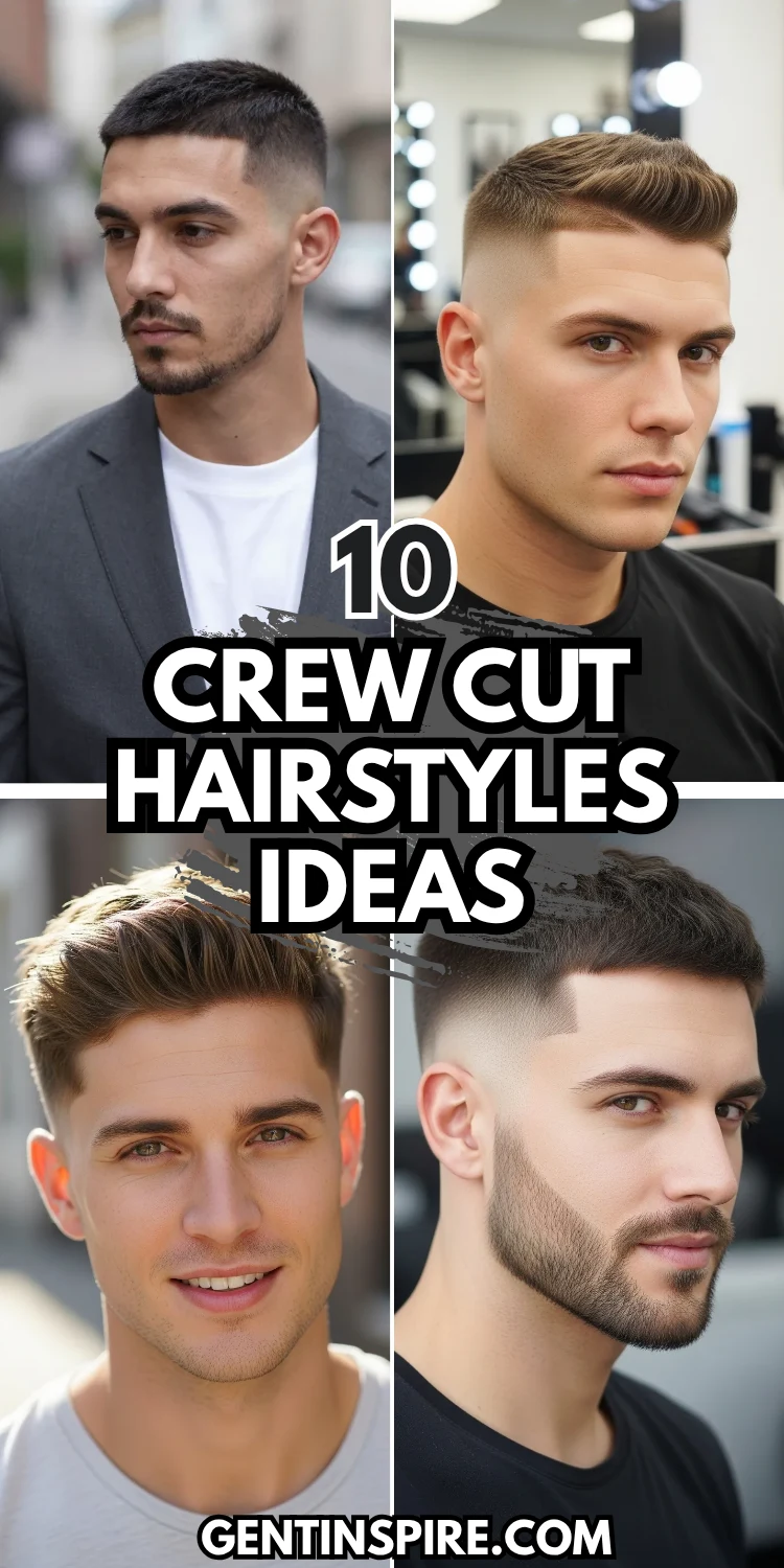 10 Crew Cut Hairstyles for Men That Look Insanely Sharp 2 Crew Cut Hairstyles