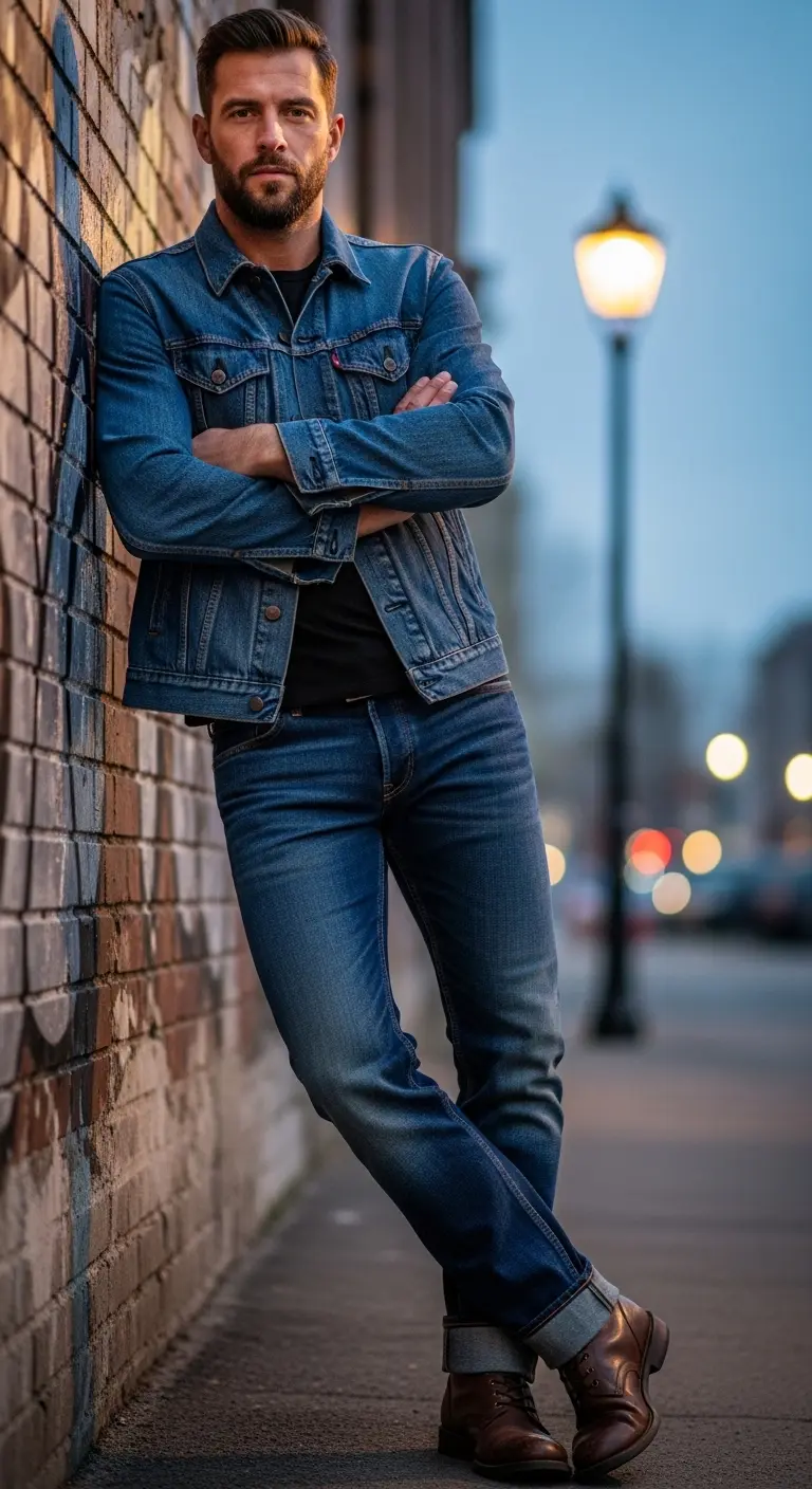 Biker Fashion for Men: 9 Bold Outfit Ideas 4 Denim That Doesn’t Quit