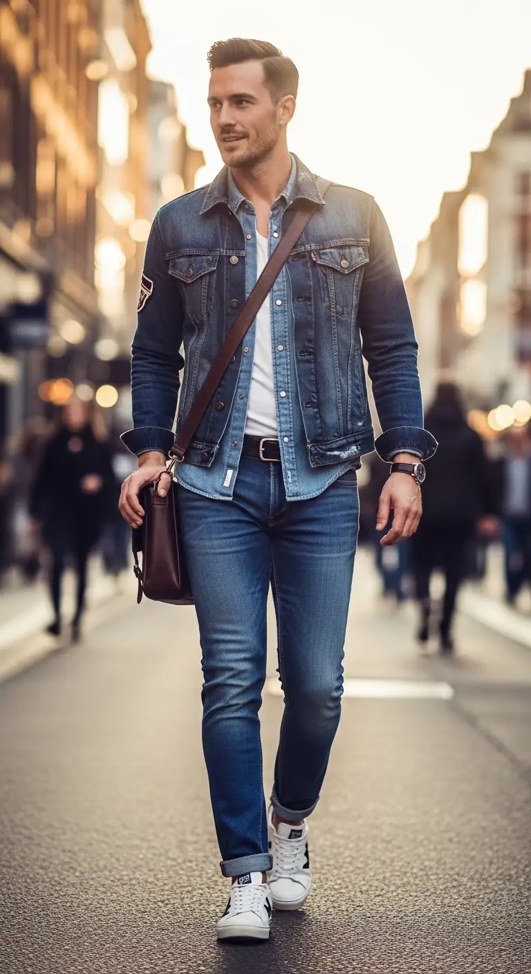 Men’s Denim Style: 7 Ideas That Make Every Fit Look Better 5 Double Denim Done Right: The Canadian Tux Glow-Up