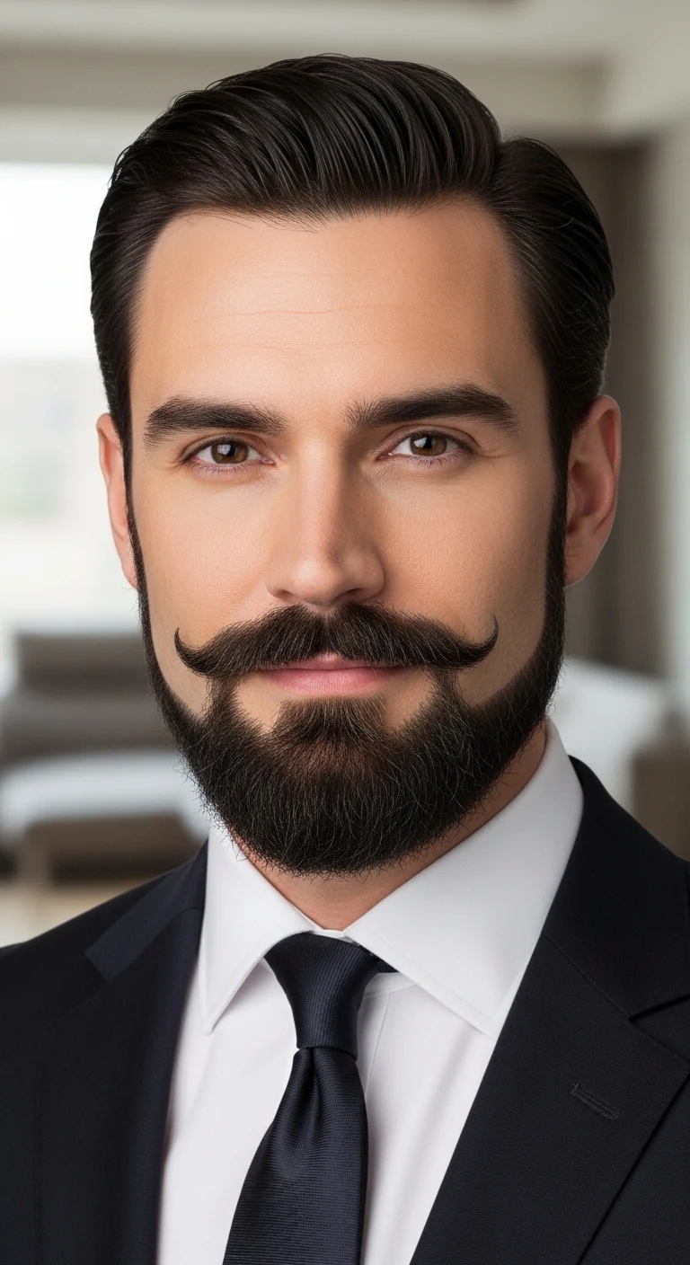 Formal Beard Styles: 11 Sharp Looks for Any Formal Moment 7 Major-Edition Goatee with Clean Shave Sides