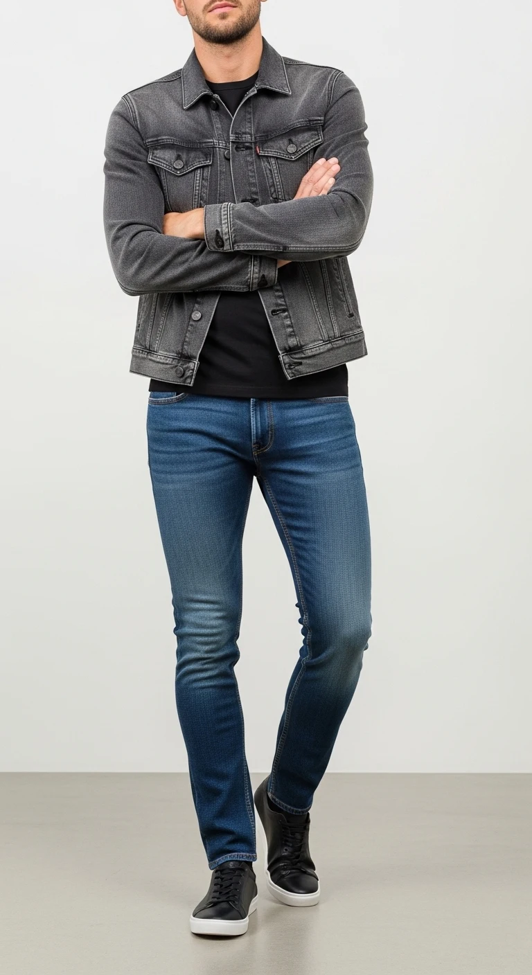 Men’s Denim Style: 7 Ideas That Make Every Fit Look Better 3 Master The Fit: Slim, Straight, Or Relaxed