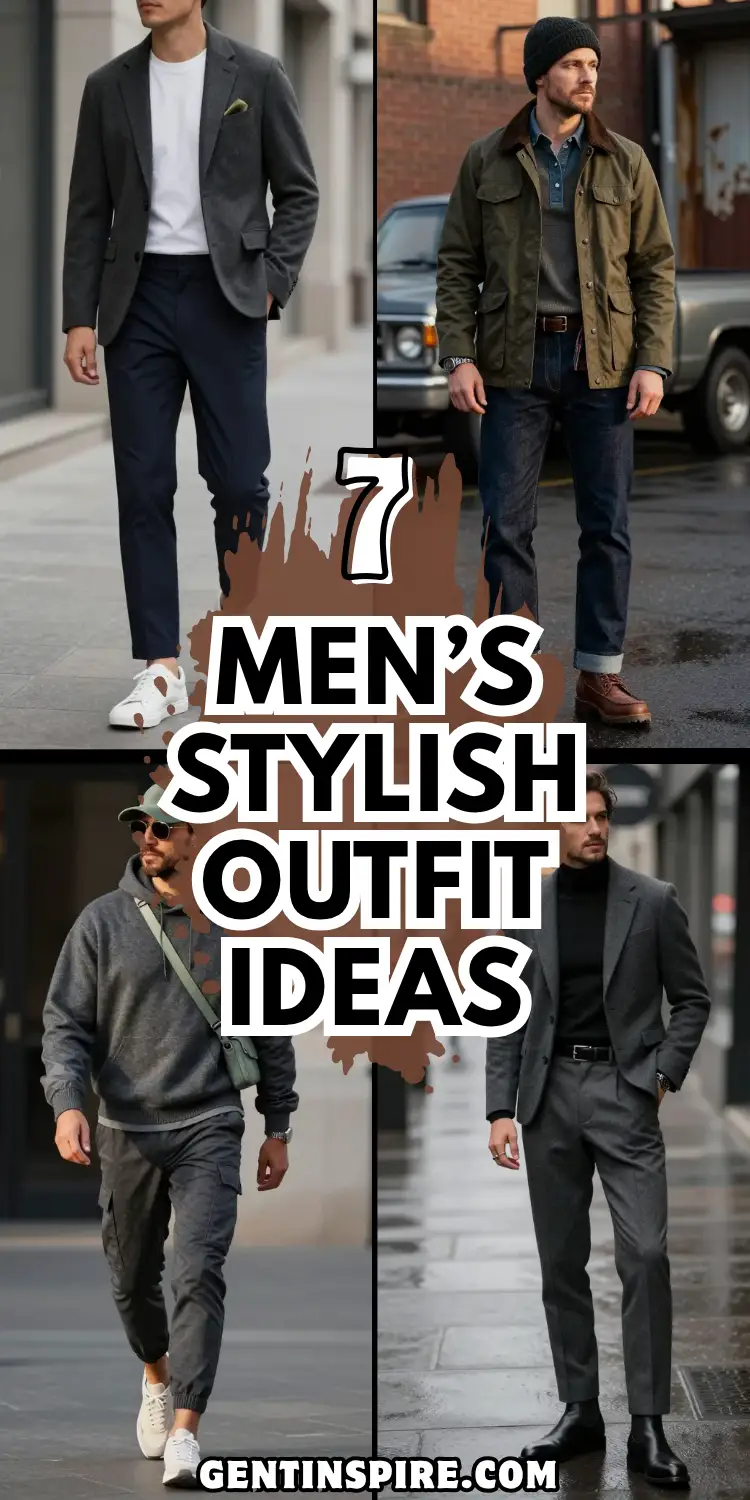 7 Men’s Stylish Outfit Ideas That Turn Heads 2 MenS Stylish Outfit