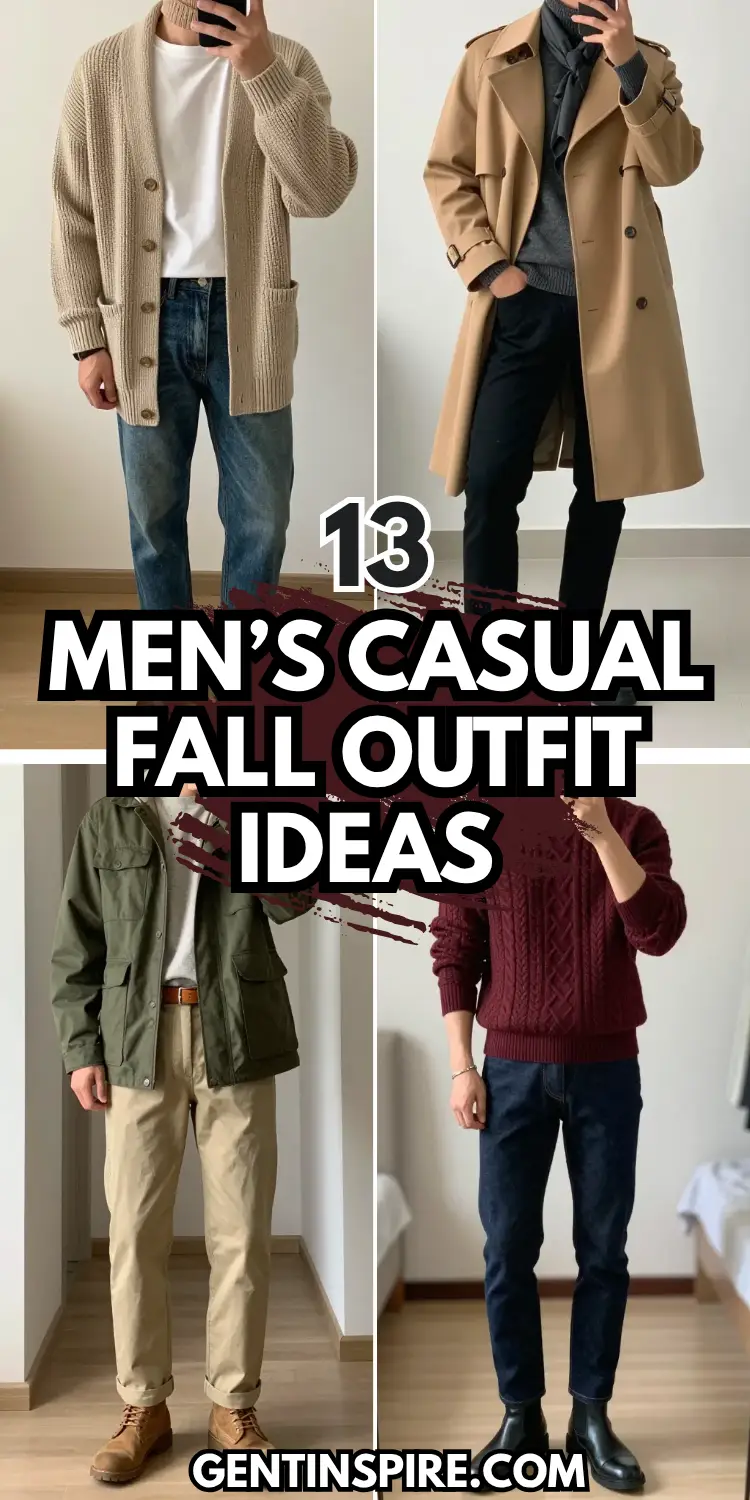 Men’s Casual Fall Outfits: 13 Cozy Nordic Looks for Weekend Elevation 2 Men’s Casual Fall Outfits