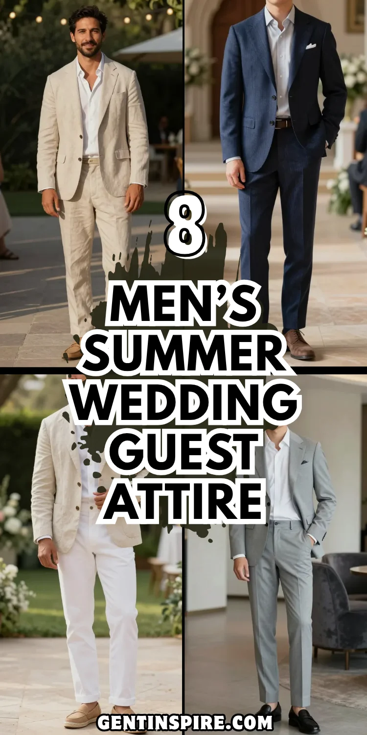 Men’s Summer Wedding Guest Attire: 8 Styles You’ll Actually Want to Wear 2 Men’s Summer Wedding Guest Attire