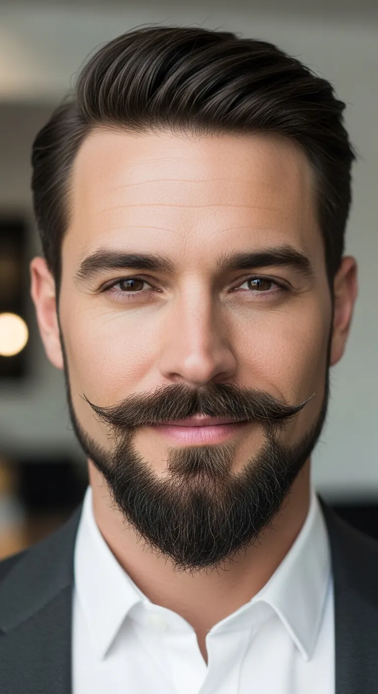 10 Pointed Beard Styles You Need Now 6 Modern Goatee: Minimal but Magnetic Pointed Shape