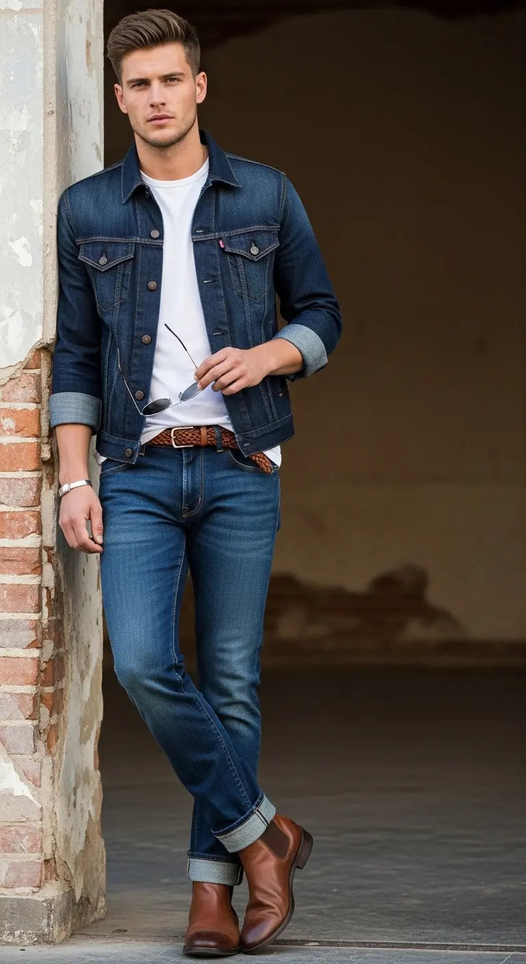 Men’s Denim Style: 7 Ideas That Make Every Fit Look Better 8 Play With Details: Cuffs, Belts, And Subtle Statements