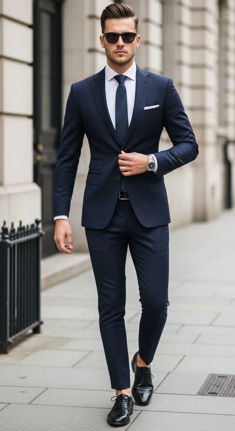 13 Men in Suits Looks That Always Impress 13 Slim Fit Suit for Contemporary Edge