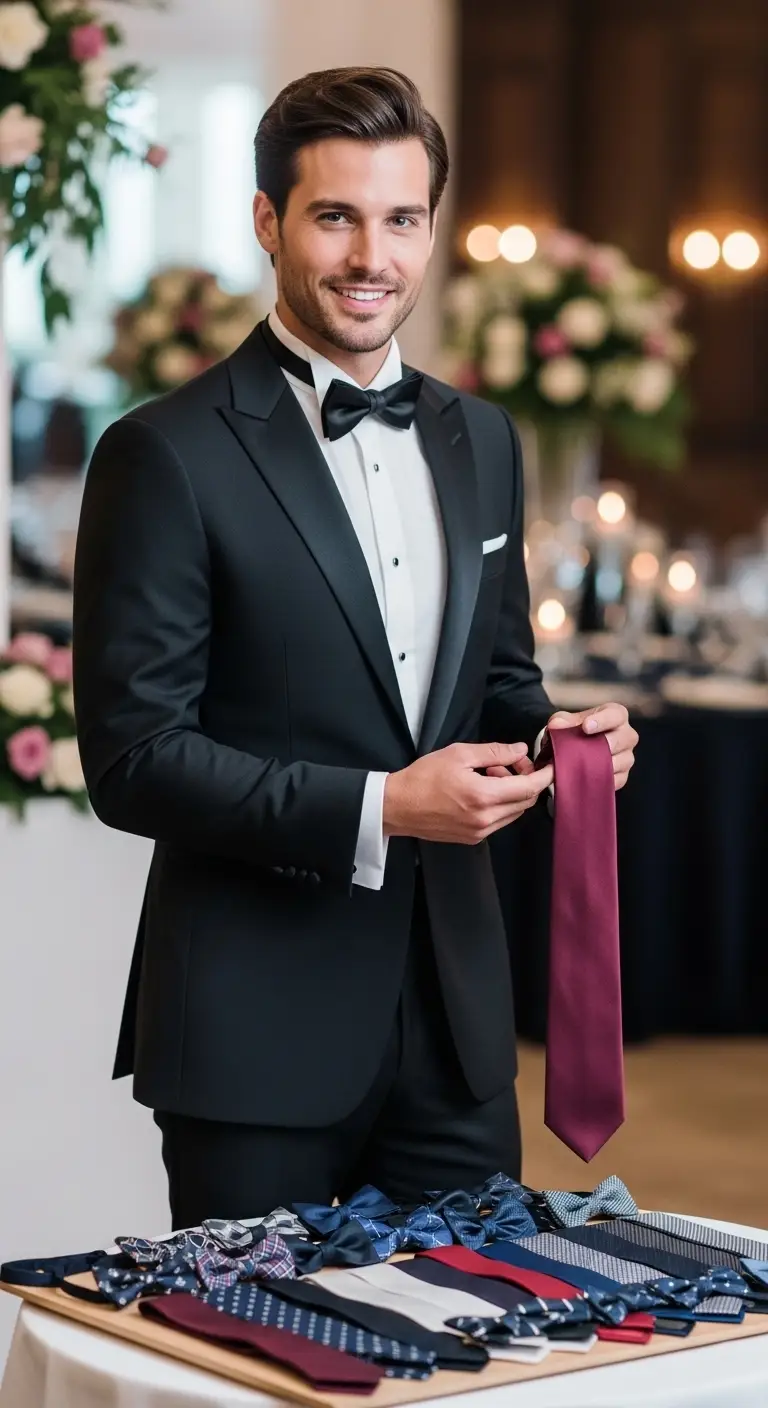 What to Wear to a Wedding: Men’s Style Guide 4 Ties and Bow Ties