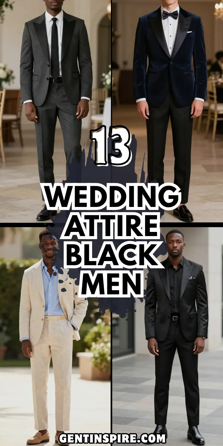 13 Wedding Attire Black Men: Sharp Guest Looks 2 Wedding Attire Black Men