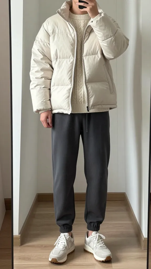 7 Men Weekend Outfit: Style That Wires Hearts 7 The Cozy Tech-Casual Uniform