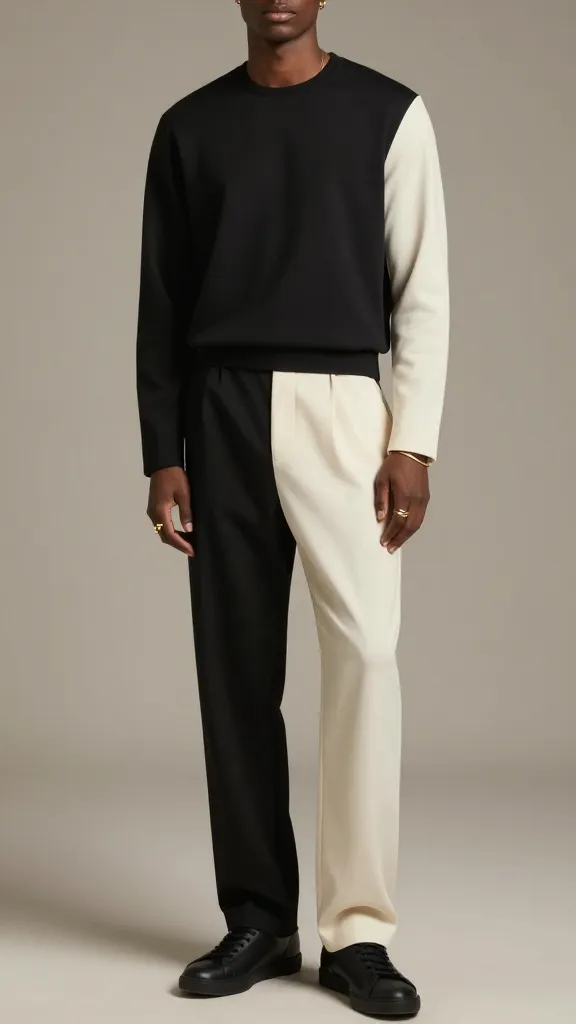 Men's Gold Ring Outfits That Actually Look Effortless 7 Monochrome Magic