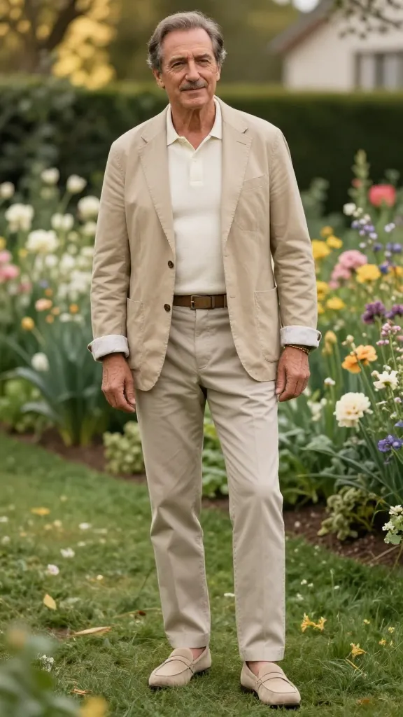 Men 60th Birthday Ideas: Dapper Milestone Magic 11 Soft Tailoring with Light Layers
