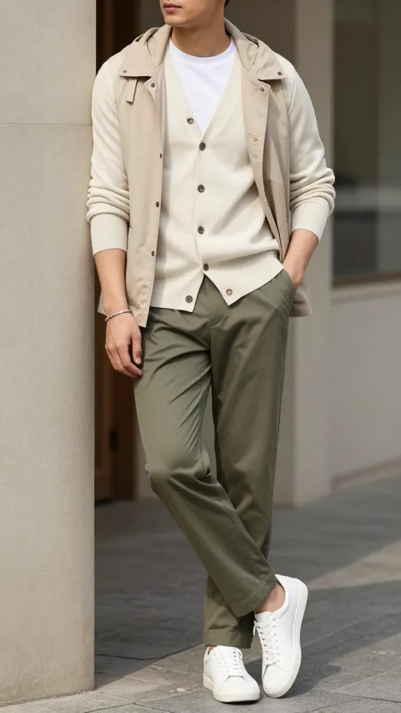 Men's 30th Birthday Outfits That Actually Do the Moment Justice 5 Layered Neutrals