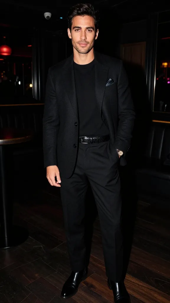 Men's 30th Birthday Outfits That Actually Do the Moment Justice 6 All-Black Monochrome