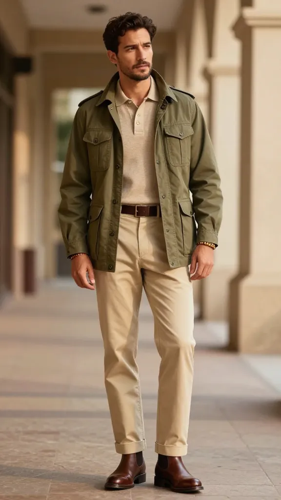Men's 30th Birthday Outfits That Actually Do the Moment Justice 7 Safari-Inspired Smart Casual