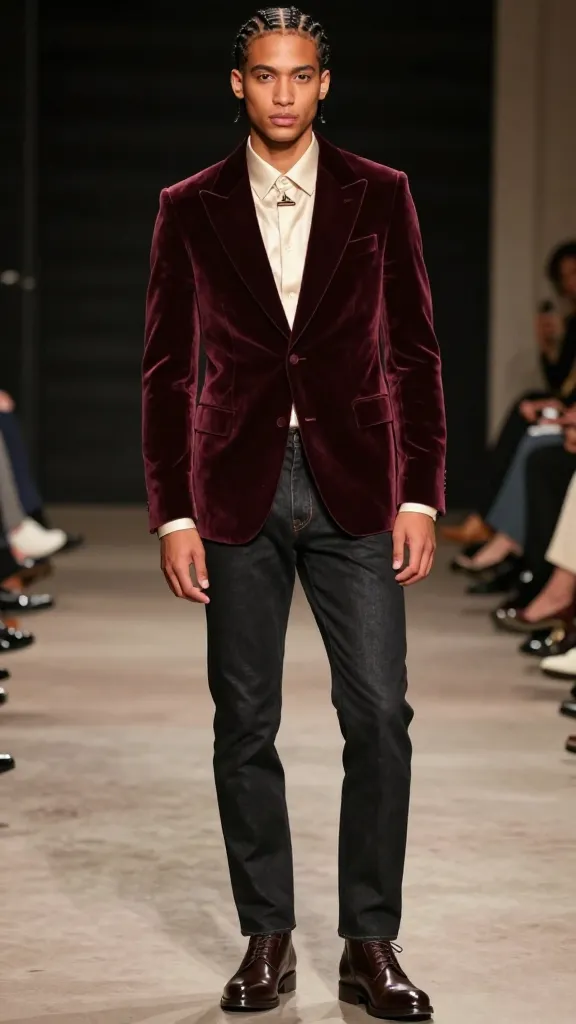 Men Cornrows: 7 Styles That Never Go Out of Fashion 9 Evening-Ready Velvet Calm With Braided Accent