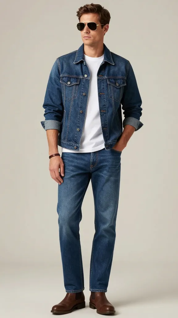 9 Men’s Glasses Trends That Instantly Elevate Your Look 7 Gold Aviators + Classic Denim