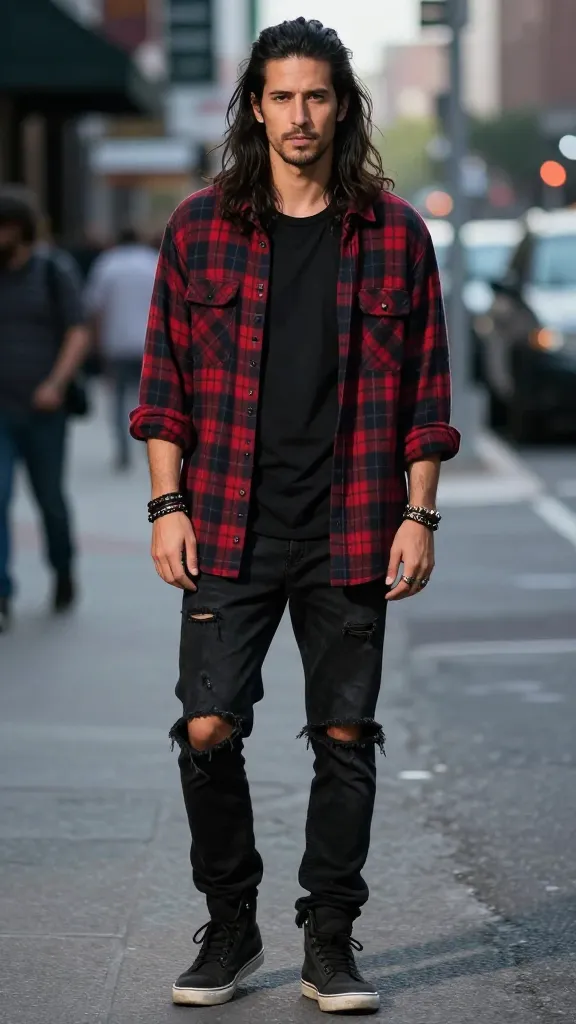 Is Men Long Hair the Secret Style Upgrade You’ve Been Missing? 7 Grunge-Ready Layered Perfection for Weekend Missions