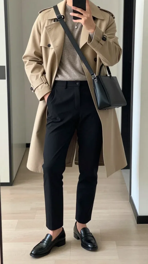 Polished Power-Look With a Touch of Softness For Day-to-Night Transitions