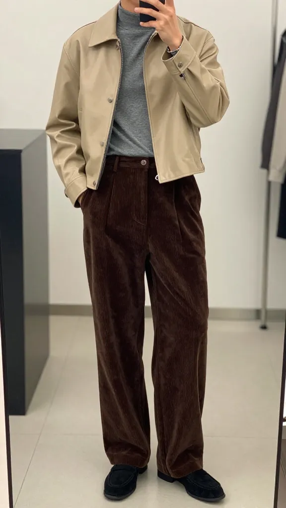 Brown Pants Outfit for Men for Every Occasion 7 Rich Coffee Corduroy Chic That Plays Well With Day Into Night