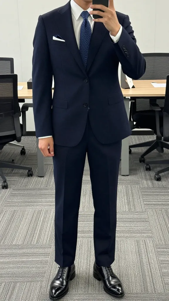 Want to Look Instantly More Sophisticated? Try These Men Formal Outfit Ideas 3 The Modern Navy Suit with a Twist