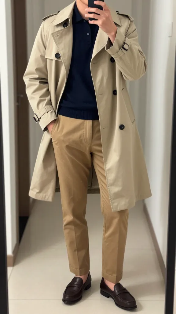 13 Men Casual Outfit: Effortless Style in 60 Seconds 12 Classic Navy and Tan Duo for Easy Confidence