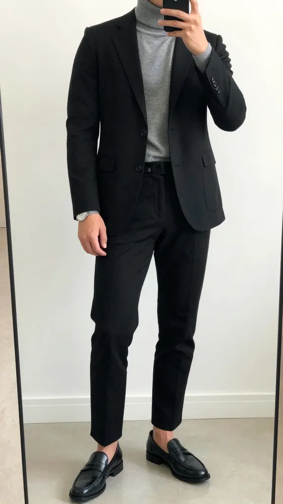Want to Look 10 Years Younger? Try These Men 60s Fashion Tips 3 Mod Monochrome Neatness That Feels Like a Time Capsule