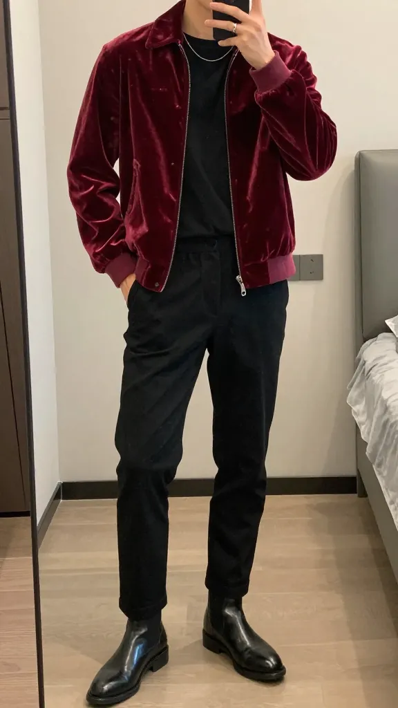 Want to Look 10 Years Younger? Try These Men 60s Fashion Tips 13 The Crushed Velvet Jacket Moment