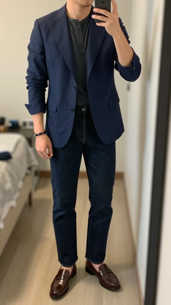 13 Men 1920s Fashion: Daring Dapper Guide 10 The Jazzed-Up Everyday: Henley + Lightweight Blazer