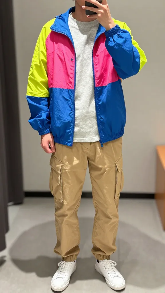 Men 90s Fashion: 12 Retro Reboot for Modern Style 5 Retro Windbreaker Icon