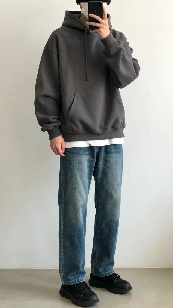 Streetwear Men Style: 7 Fresh, Wearable Outfits That Turn Heads 6 Oversized Hoodie Royalty: Sculpted Hoodies With Slim, Straight-Leg Jeans