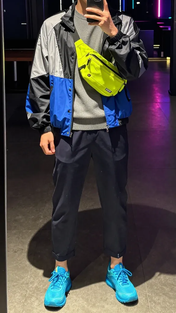 Streetwear Men Style: 7 Fresh, Wearable Outfits That Turn Heads 7 Tech-Runner Fusion: Panelled Windbreaker, Knit, And Cropped Trousers