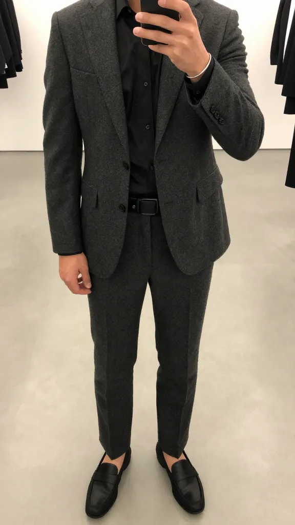 13 Men's Formal Outfits That Actually Make You Want to Get Dressed Up 7 The Monochrome Moment