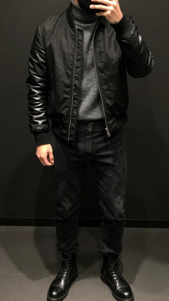 Military Style Outfits: 11 Bold Looks to Elevate Your Wardrobe 9 Blackened Armor Look