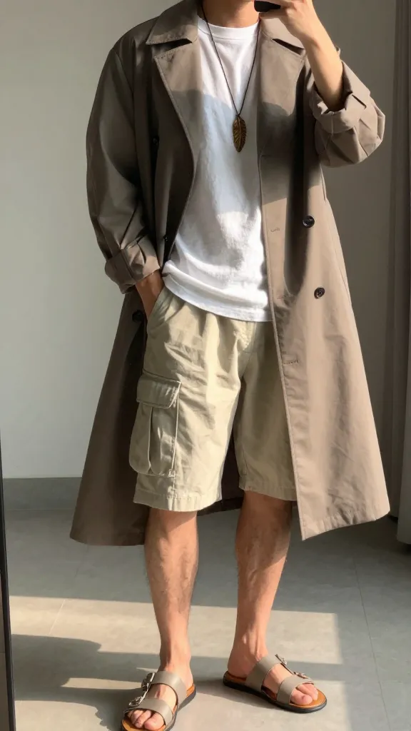 Bohemian Outfits Men: 10 Effortless Sunlit Style Finds 8 Mid-Length Duster Dream: The Wind-Walker Look