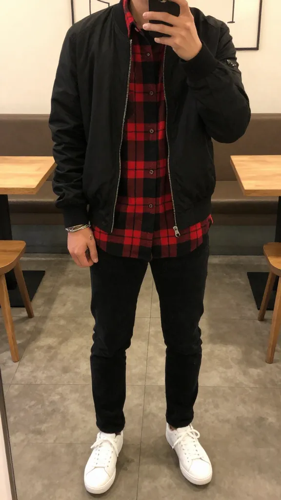 Men’s Fall Flannel Outfits: 9 Cozy, Bold & Street-Ready 7 Street-Ready Flannel: Bold Plaid, Clean Silhouette
