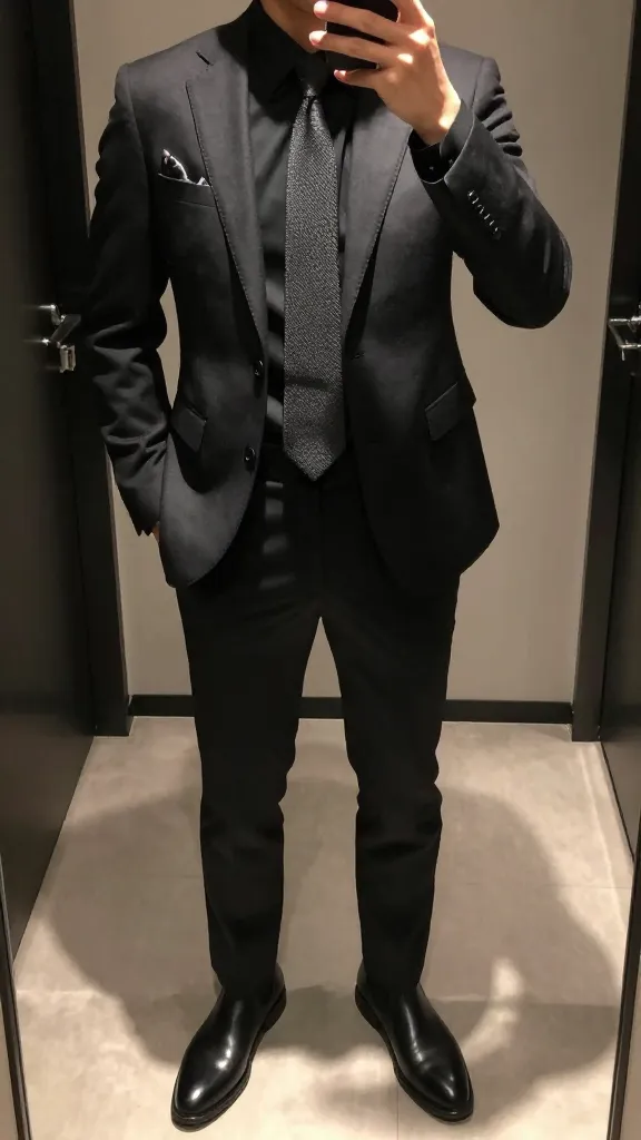 8 Men’s Shirt and Tie Combos Ideas That Elevate Your Style 9 Sharp and Sleek: Black Shirt + Charcoal Tie
