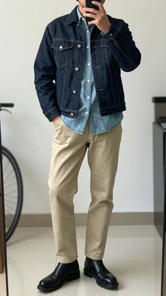 7 Fall Jeans for Men: Cozy, Sharp Fits 5 Vintage-Inspired Taper With Chambray Layering