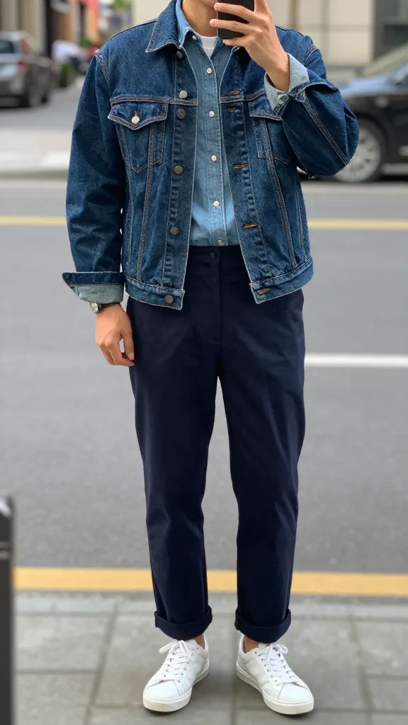 Men’s Casual Fall Outfits: 13 Cozy Nordic Looks for Weekend Elevation 15 Double Denim, But Make It Deliberate