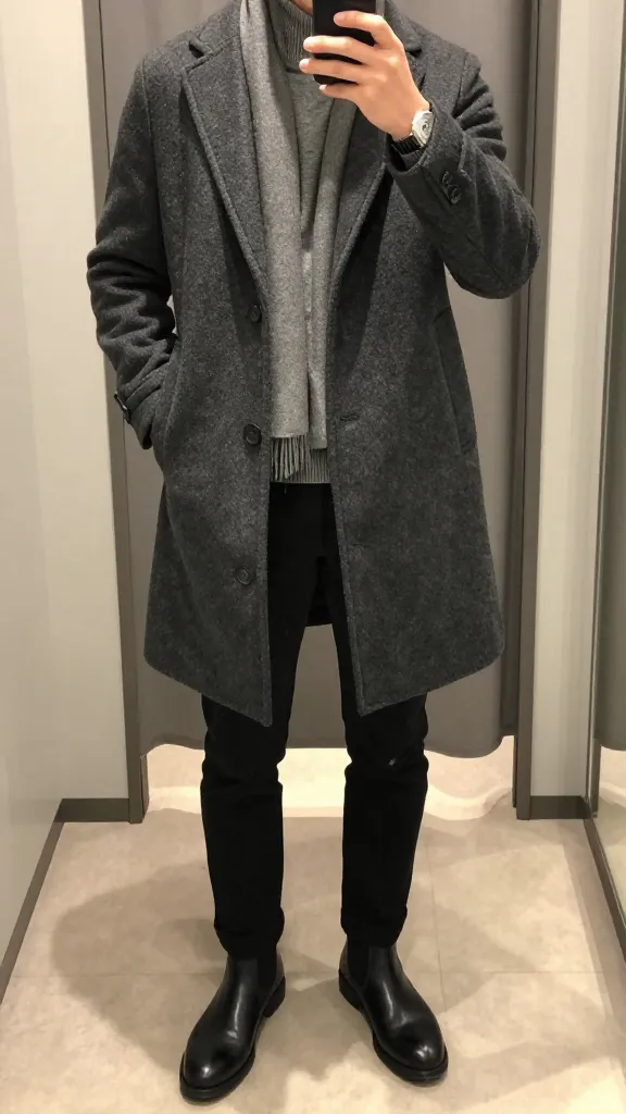 Fall Men’s Coats: 12 Top Picks for Chic Warmth 3 Textured Wool Overcoat That Feels Like a Warm Hug