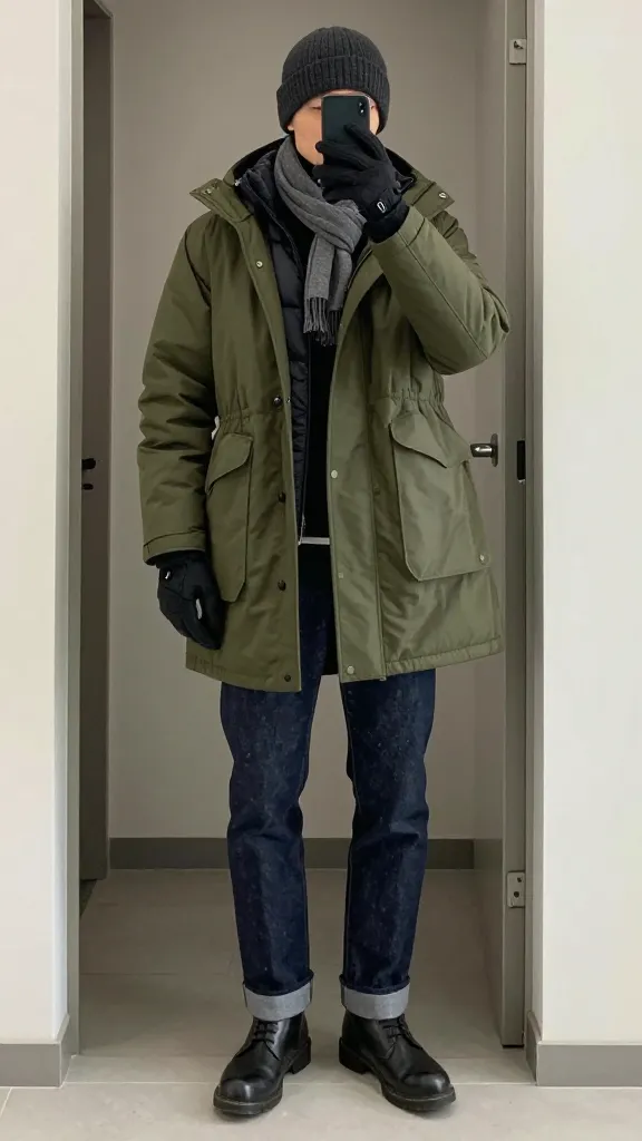 Fall Men’s Coats: 12 Top Picks for Chic Warmth 10 Parka with a Tailored Twist for Utility and Style