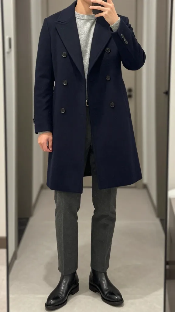 Fall Men’s Coats: 12 Top Picks for Chic Warmth 13 Double-Breasted Brilliance Coat for Menswear Enthusiasts