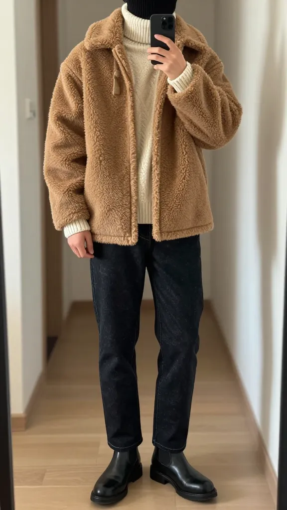 11 Men’s Fall Jackets You Need Now 4 Cozy Oversized Teddy Jacket That Feels Like a Warm Hug
