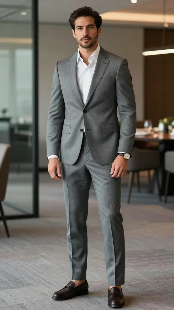 Formal Beard Styles: 11 Sharp Looks for Any Formal Moment 10 Classic Stubble with a Defined Jaw for Everyday Formalliness