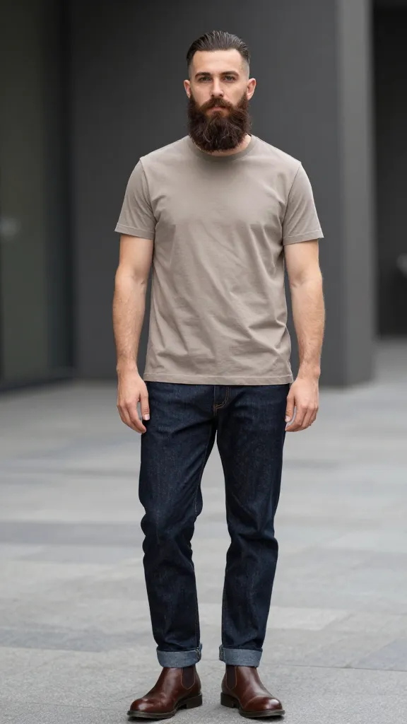 Beard Styles for Long Face: 9 Bold Ways to Add Width 5 Classic Full Beard With Subtle Cheek Flow