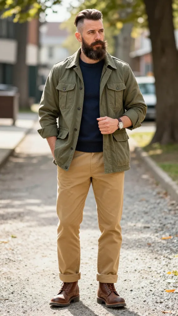 9 Faded Beard Styles That Elevate Every Look 5 Classic High-Fade + Thick Mustache: Timelessly Rugged