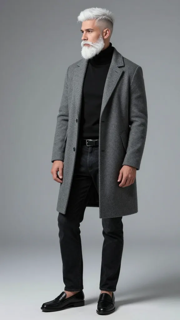 9 Faded Beard Styles That Elevate Every Look 12 Ice-White Fade + Clean Shave Margin: Ultra-Fresh Minimalist